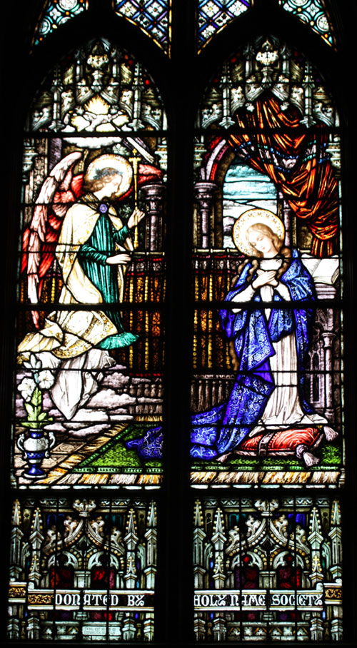 Annunciation to the Blessed Virgin Mary 